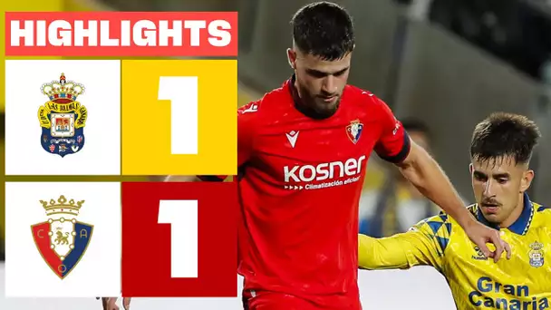 UD LAS PALMAS 1 - 1 CA OSASUNA I RESUMEN LALIGA EA SPORTS