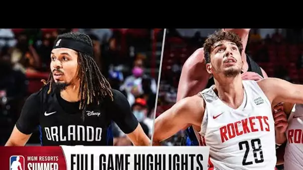 MAGIC at ROCKETS | NBA SUMMER LEAGUE | FULL GAME HIGHLIGHTS