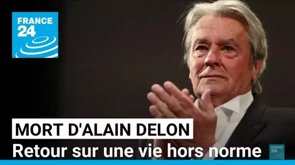 Du novice au mythe du cinéma français, retour sur le parcours "hors norme" d'Alain Delon