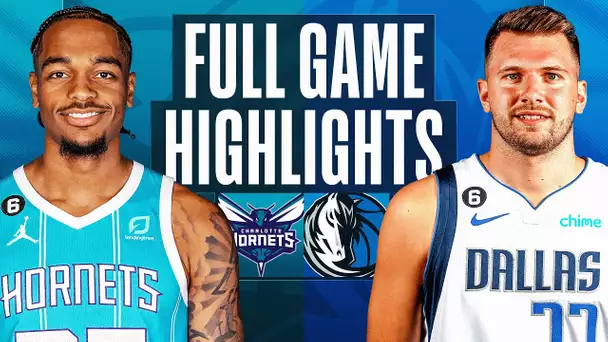 HORNETS at MAVERICKS | FULL GAME HIGHLIGHTS | March 24, 2023