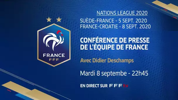 France-Croatie : Conférence d'après-match