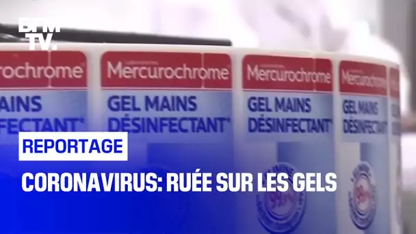 Coronavirus: Ruée sur les gels