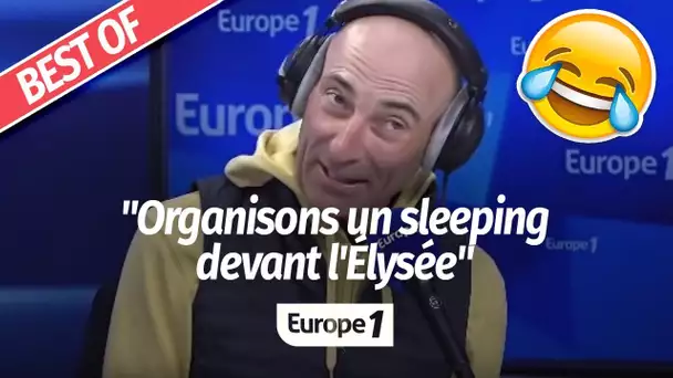 BEST OF  - VGE : "Organisons un sleeping devant l'Elysée !" (Canteloup)