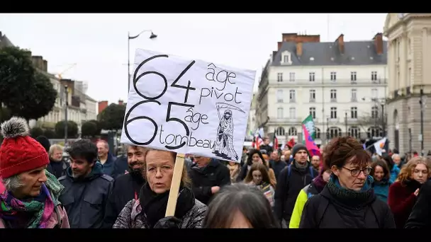 Retraites : à Rennes, une manifestation entre colère et solidarité