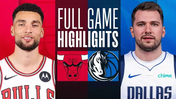 BULLS at MAVERICKS | FULL GAME HIGHLIGHTS | November 1, 2023