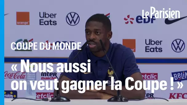 Coupe du monde : «Difficile de contrer Messi, mais on va tout faire pour», confie Ousmane Dembélé