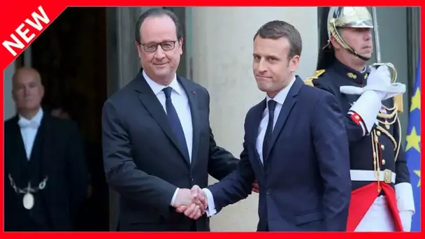 ✅  Emmanuel Macron “traumatisé” par la méthode de François Hollande