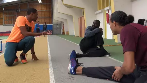 Un entraînement avec les Bleus à Saint-Malo