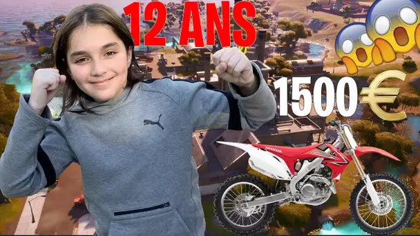 SI IL REUSSIT IL GAGNE UNE MOTO CROSS A 12 ANS ! 😱🚲