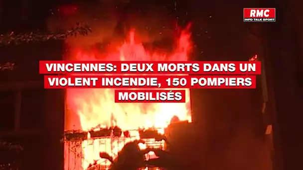 Vincennes: deux morts dans un violent incendie