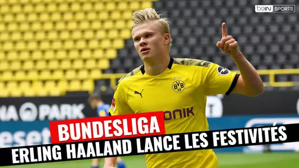 Bundesliga : Haaland est le premier à dégainer !