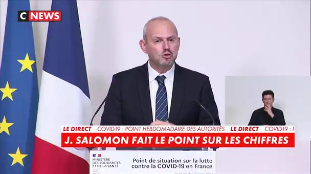 Jérôme Salomon : « L'évolution de l'épidémie est préoccupante »