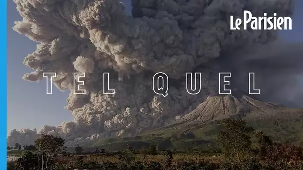 Indonésie : le volcan Sinabung crache un nuage de cendres à plus de 5 000 m d'altitude