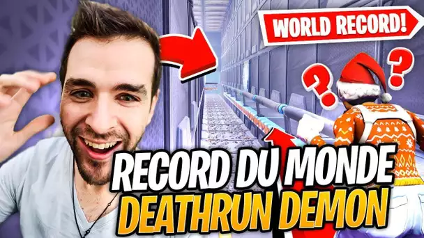 JE RÉAGIS AU RECORD DU MONDE EN DEATHRUN Level DEMON = UNE SWITCH !