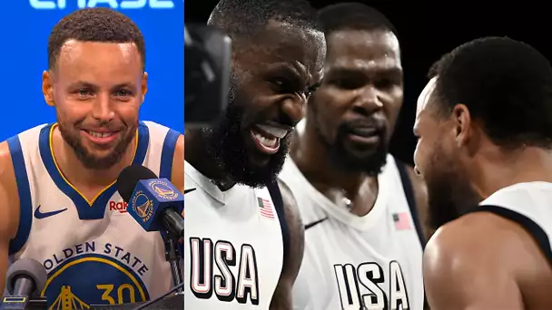 "They were open" - Stephen Curry Talks His Iconic Shot vs France In The 2024 Olympics!