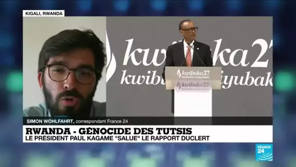 Génocide au Rwanda : pour le président P. Kagamé, le rapport Duclert est "un important pas en avant"