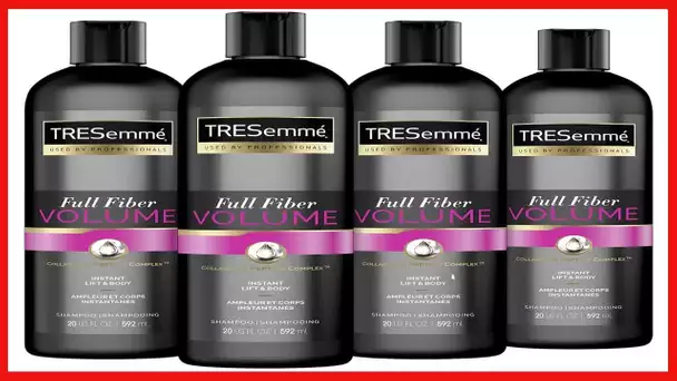 TRESemmé Shampoo For Instant Lift and Body Fiber Full Volume For Long-Lasting Buildable Volume, 20