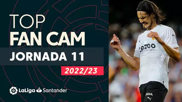 LaLiga Fan Cam Jornada 11: Cavani, Braithwaite & Griezmann