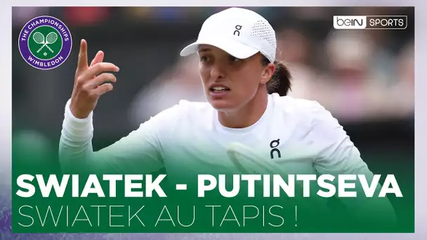 🎾 WIMBLEDON : COUP DE TONERRE ! Yulia Putintseva sort Swiatek !