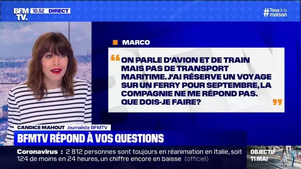 J'ai réservé un voyage en ferry, mais la compagnie ne me répond pas. Que dois-je faire? BFMTV répond