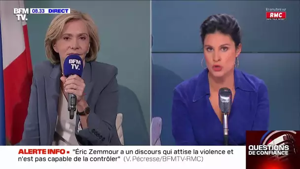 Pécresse : "Ce meeting a été tristement révélateur de ce qu'est Eric Zemmour"