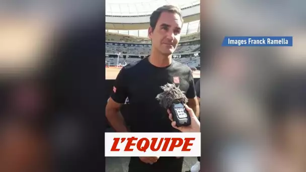 Federer «Un moment particulier pour le tennis sur ce continent» - Tennis - The match in Africa