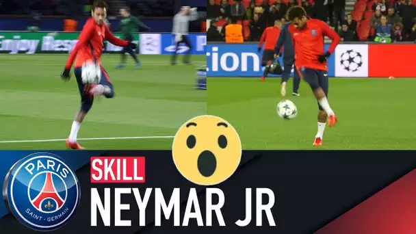 SKILL / GESTE TECHNIQUE : NEYMAR JR - AVANT-MATCH PARIS SAINT-GERMAIN vs CELTIC FC