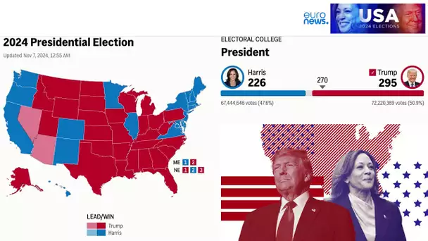 🔴 DIRECT | Trump ou Harris ? Les résultats en direct de l'élection présidentielle américaine !