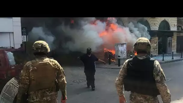 Les heurts entre armée et manifestants se poursuivent au Liban