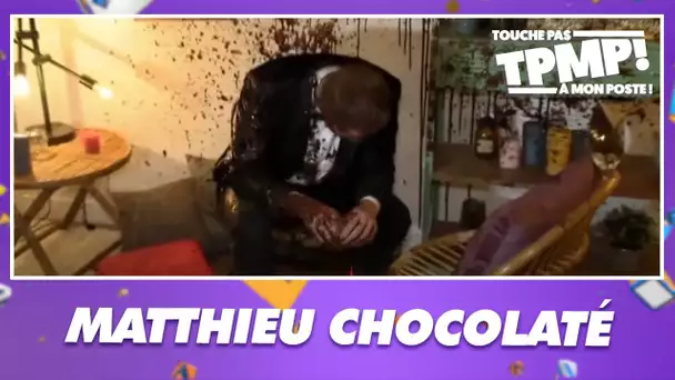 Matthieu Delormeau piégé par Cyril Hanouna et une jeune fan lors un chocolat gate