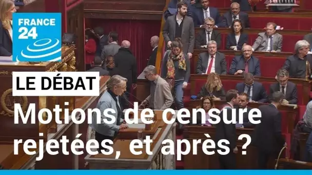 LE DÉBAT - Motions de censure rejetées, et après ? La réforme des retraites considérée comme adoptée