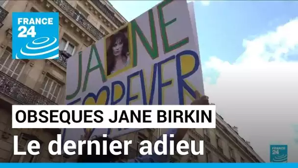 Obsèques de Jane Birkin : le dernier adieu • FRANCE 24