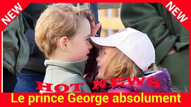 Le prince George absolument craquant avec sa cousine Mia Tindall