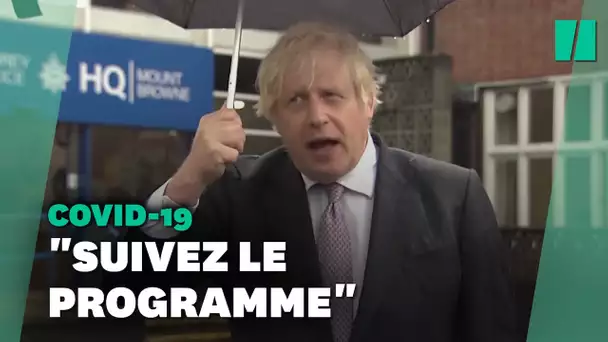 Johnson appelle les Britanniques à "rester très prudents" malgré la baisse des cas de Covid