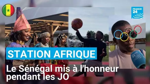 Station Afrique : la fan zone rassemble les cultures africaines pendant les JO • FRANCE 24