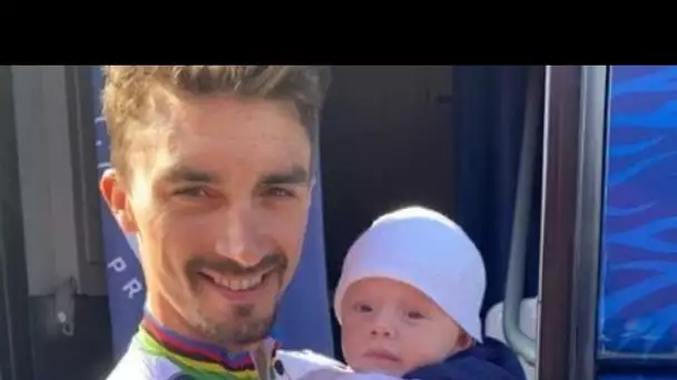 « Je n'ai pas les mots exacts » : Julian Alaphilippe évoque avec émotion la...