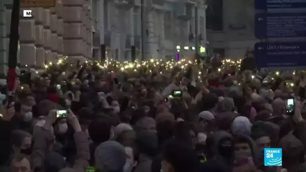 En Russie, plus de 1 400 manifestants pro-Navalny arrêtés