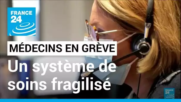 France : les médecins en grève, manifestations pour une revalorisation de leur salaire