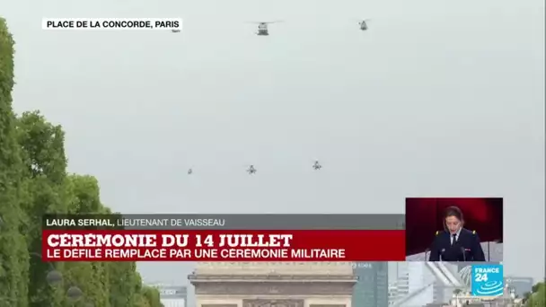 Cérémonie du 14 juillet : un hommage aux hélicoptères engagés pendant la crise du Covid-19