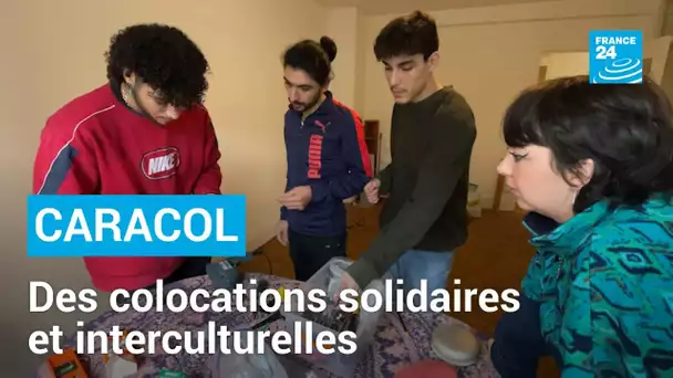 Caracol : des colocations solidaires entre personnes locales et réfugiés • FRANCE 24