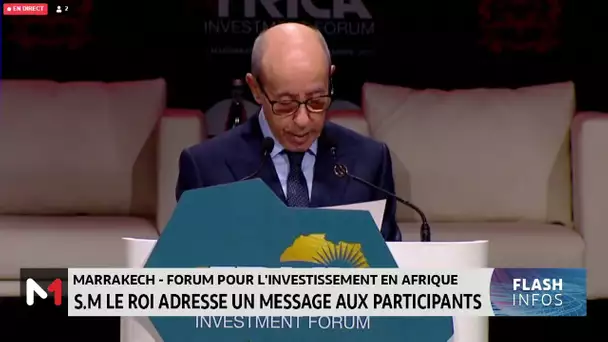 Forum pour l´investissement en Afrique : SM le Roi Mohammed VI adresse un message aux participants