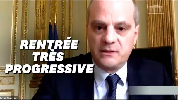 Le plan de Blanquer pour la reprise de l'école le 11 mai