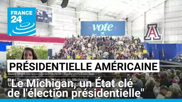 "Le Michigan, un État clé de l'élection présidentielle américaine", explique notre correspondante