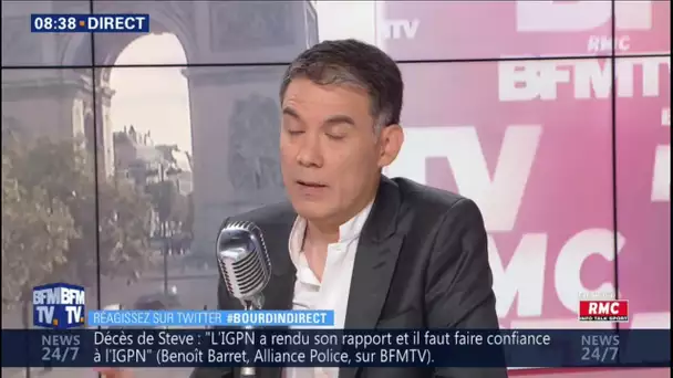 Olivier Faure réagit à la mort de Steve: "cette charge de police est incompréhensible"