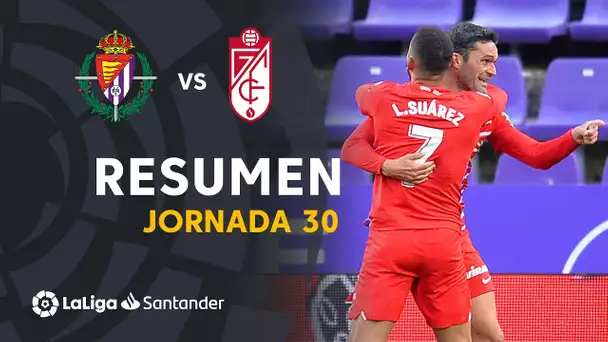 Resumen de Real Valladolid vs Granada CF (1-2)