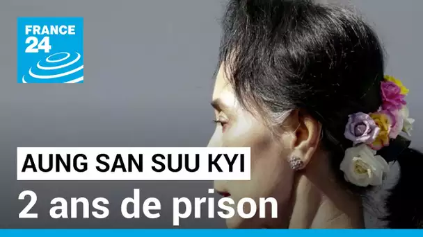 Birmanie : la peine de l'ancienne dirigeante Aung San Suu Kyi réduite à deux ans de prison