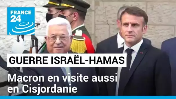 Visite en Israël et en Cisjordanie : Macron est arrivé à Ramallah • FRANCE 24