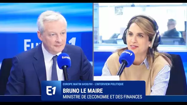 "Si elle était élue, Marine Le Pen livrerait la souveraineté de la France à Poutine" (Le Maire)