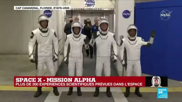 Mission Alpha : plus de 200 expériences scientifiques prévues dans l'Espace