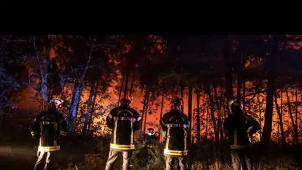 Gironde : comment les pompiers interviennent pour lutter contre l’incendie